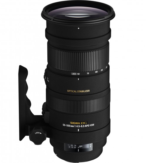 Sigma For Canon APO 50-500mm F/4.5-6.3 DG OS HSM